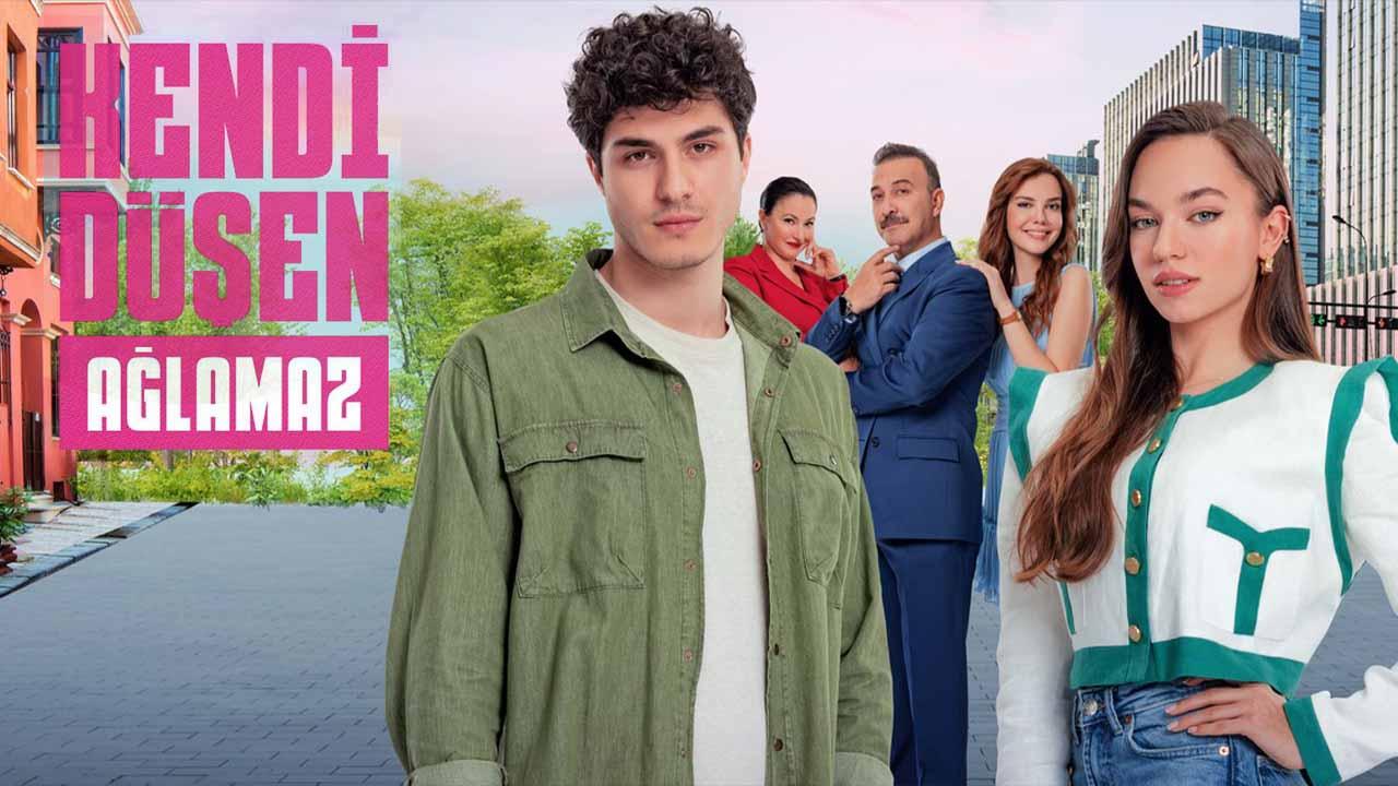 مسلسل من يقع بنفسه لا يبكي الحلقة 20 العشرون مترجمة